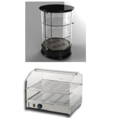vetrinette per cornetti neutre e riscaldate inox oro regnicoli bilance
